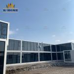 Two Story Lunxy Container Office House With Glass Wall