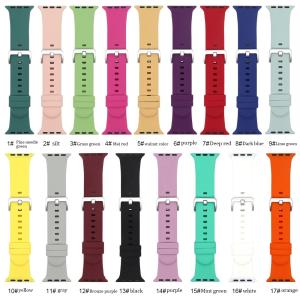 Quality Silicone Band for Apple Watches Sport Bands for iWatch T600PRO W26 T500 Plus wholesale
