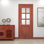 Office Reinforced Painless Plywood Eco Friendly Doors