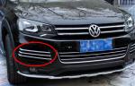 Volkswagen Touareg 2011 Auto Front Grille , Custom Side Grille Garnish