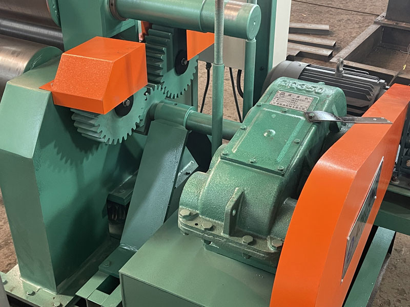 12x2000mm Full Automatic 3 Roller Bending Rolling Machine Electric Solid