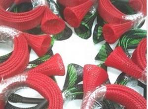 Quality ROHS Expandable Braided Fishing Rod Gloves Components Polyethylene Terephthalate wholesale
