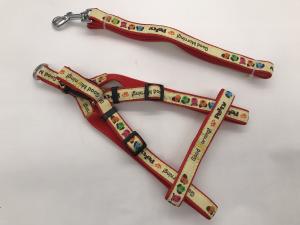 Quality Fashionable Eco - Friendly Pet Dog Leash Harness 4-5mm Thickness wholesale