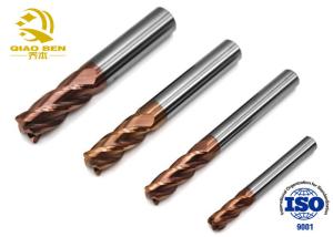 Quality Aluminum Cutters Corner Radius CNC End Mill Cutter HRC65 4 Flute Solid Carbide wholesale