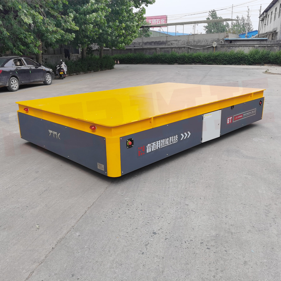 6 Tons Remote Control Transformer Battery Transfer Cart With Hydraulic Lifting