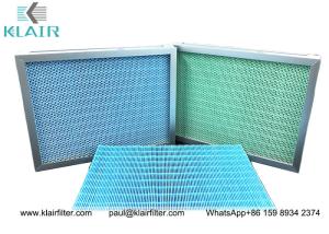 Quality PET PTFE Media Germicidal HEPA Air Filter For Air Conditioner wholesale