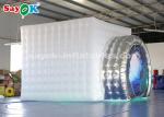 Professional Photo Studio Camera Shaped Inflatable Photo Booth External White