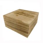 Multi Purpose Wood Gift Packaging Boxes Solid Wood Keepsake Box