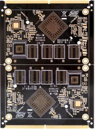 Rigid Flex Printed Circuit Boards Service FR-4 TG150 Gold Finger Minimum Hole 0