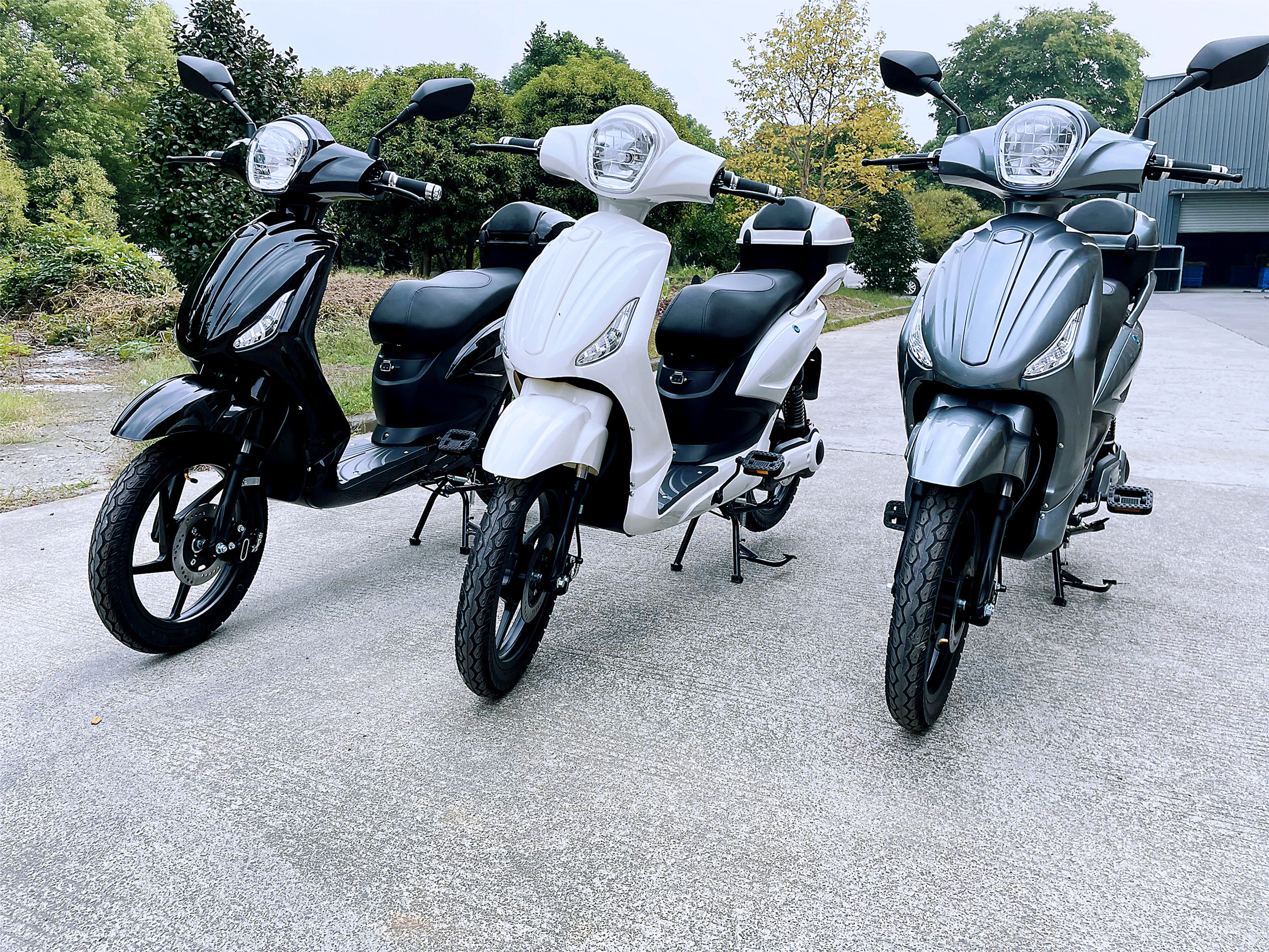 Italy Best Seller 48V 500W Electric Scooter Pedal Assist 60km Range per Charge 18 Inch Tire 48V 20ah Bluetooth Sensor Disk