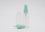 30ml 50ml PET Frost White Plastic Perfume Spray Bottles Environmental Friendly