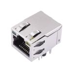 LED Magnetic Rj45 Connector EMI With Shield Boot