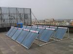 Solar Thermal Non-Pressurized One-Wing Hot Water Heating Collector Project for