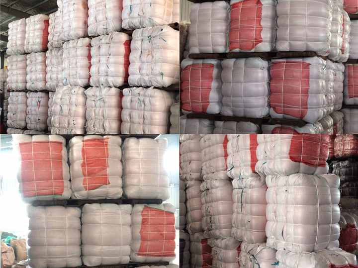 40*60cm Green Raschel Mesh Net Bag for Agricultural Packaging and Transportation