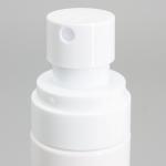 100ml Pet Plastic Spray Bottle White Cylinder Flat Shoulder