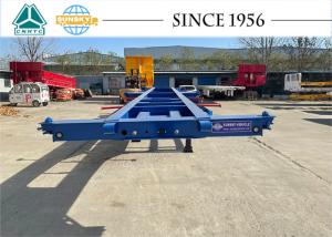Quality 3 Axle Skeletal Trailer Container Chassis Trailer With Container Locks wholesale
