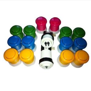 Quality USD5.95---Button kits-arcade button with built-in switch wholesale