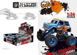 Alloy Metal Casing Vehicle Truck Children's Play Toys Pull Back And Go N / A