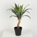 High Imitation Flexible Glue Artificial Agave Americana