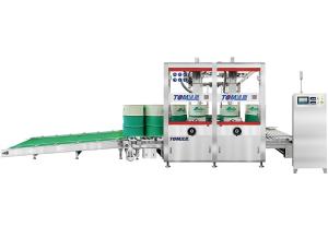 China Automatic  200L Drum Filling Machine for lubricant, lub oil, oil on sale