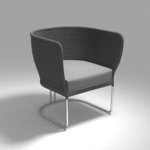 Quality Powder Coated Rattan Garden Corner Sofa wholesale