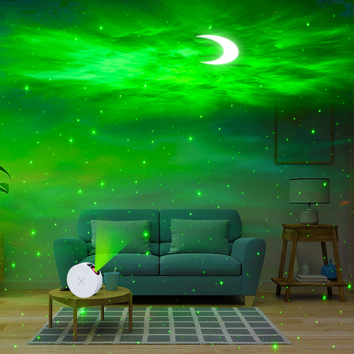 Bedroom Remote Moon Star Projector Multipurpose Children Gift