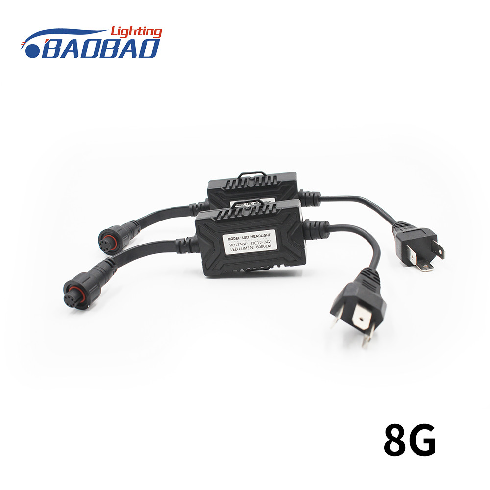 8G 50w 6000Lumen CREE-XHP50 Car led headlight