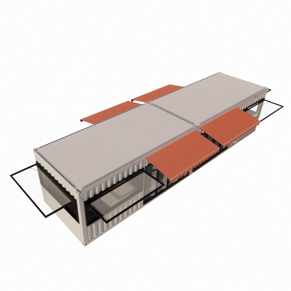 20ft 40ft Portable Kiosk Modified Prefab Modular Coffee Shop Shipping Container Bar Transforming Your Bathroom Experience
