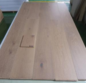 Quality smoked and burshed European Oak engineered wood flooring with width 240MM wholesale