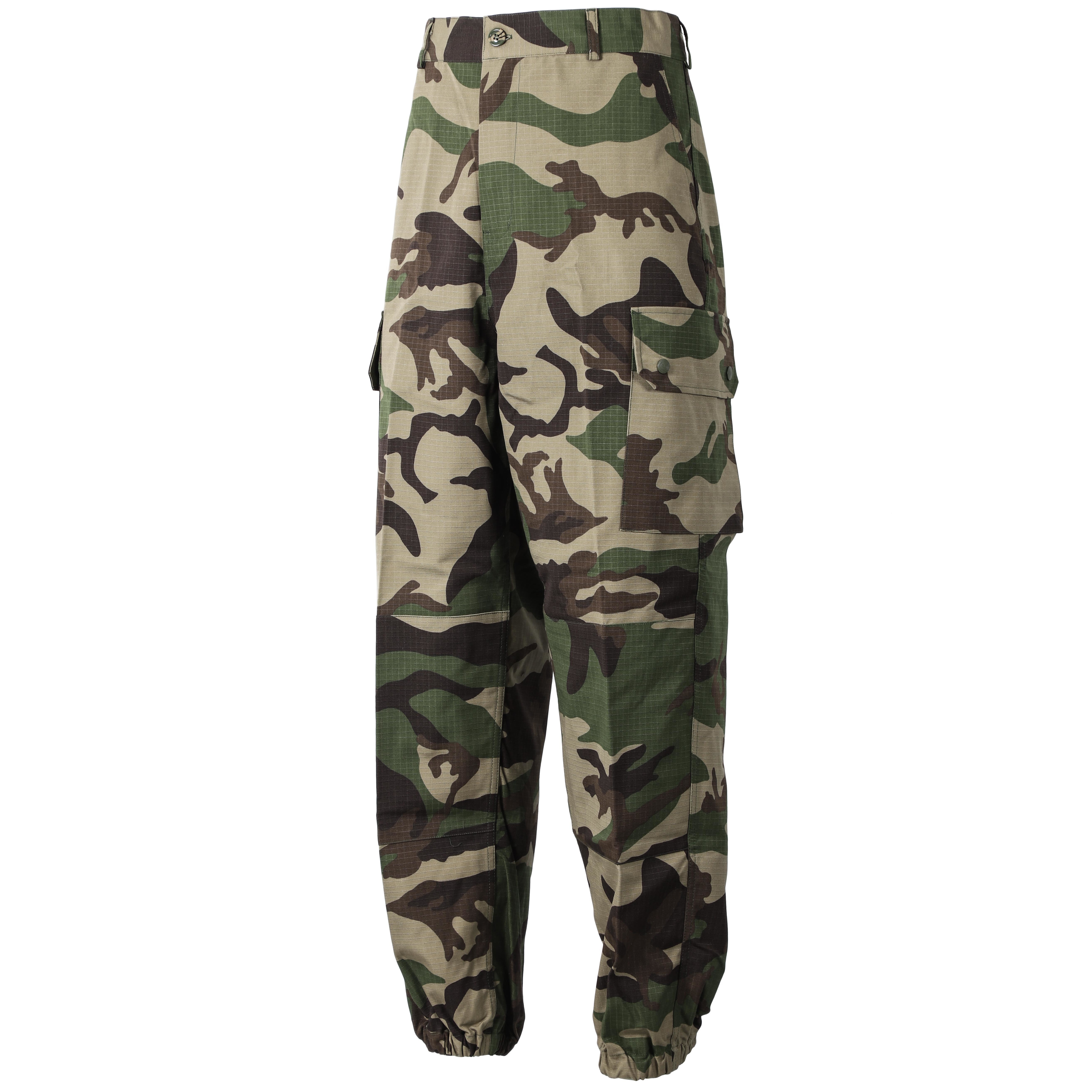 Factory Supply T/C French Camo F1 French Military Uniform ( Shirt+pants+cap)