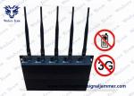 Black Cover Mobile Phone Blocker Jammer , Cell Phone Scrambler 3000g Light