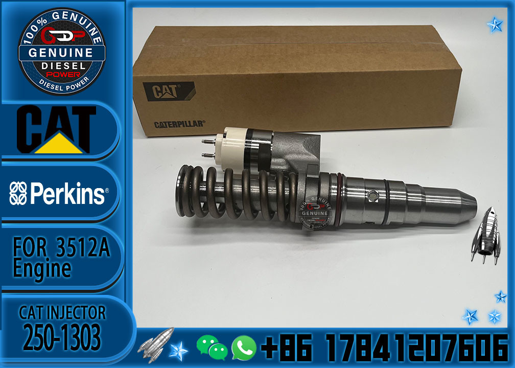 Common rail injector fuel injecto 250-1302 392-0224 250-1304 392-0225 for 3512B Excavator 3512C 3516B 3516C