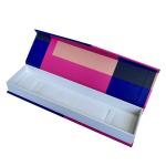 Geometric Pattern Magnetic Closure Jewelry Box Small Cardboard Ring Boxes For