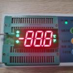 635nm Triple Digit LED Display 17mm Height For Refrigerator Controller