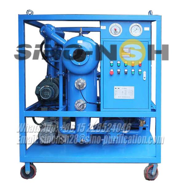 High Vacuum Transformer Oil Purifier Insulating Oil Dehydration Degassing