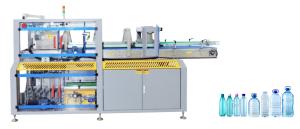 Quality 18 Cases / Min Water Bottle Packing Machine , 3KW Automatic Carton Box Packing Machine wholesale