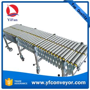 Quality Gravity Flexible Roller Conveyor for Unloading Containers wholesale