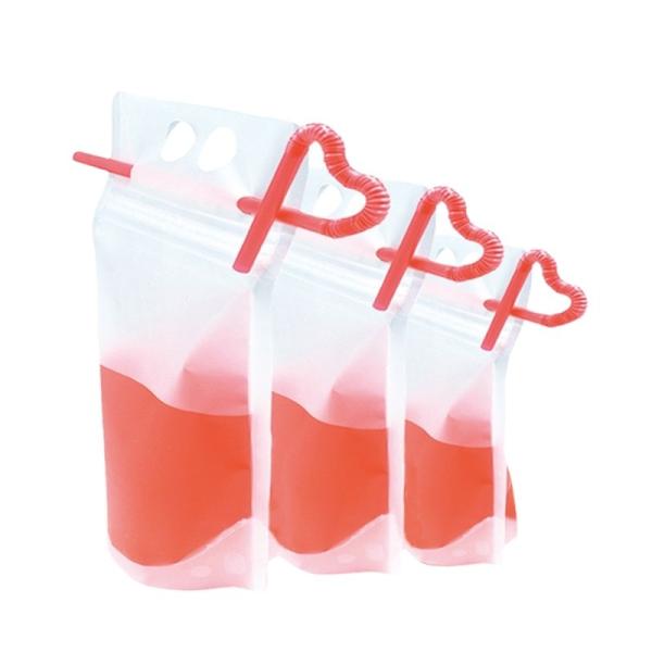 Fresh Fruit Juice Packing Bag Cold Drink Carrier Bag Food Grade Flexible Bag