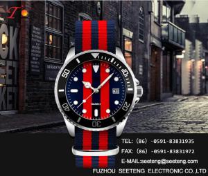 Quality WHOLESALE WOVEN STRAP ALLOY CASE QUARTZ WATCHES COOL WATCH wholesale