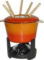 Quality cast iron fondue set wholesale