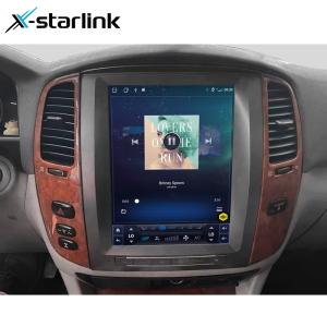 Quality Android 13 Car Video 8 Core 4+64G Carplay for LC100 2003-2007 Land Cruiser Lx470 wholesale