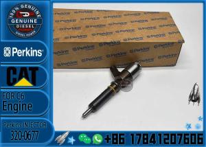 Quality Excavator E320D E323D Diesel Engine C6.6 Fuel Injector 3200677 320-0677 wholesale