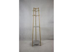 Quality 12 Hanger 10kg 170cm Height Coat Rack With Shoe Bench wholesale