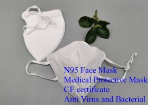 Quality Min 95 % BFE N95 Face Mask Anti Bacterial Breathable For Men / Women wholesale
