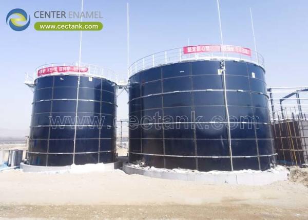 AWWA D103 Agricultural Wastewater Storage Tanks 0.35Mm Coating Thickness