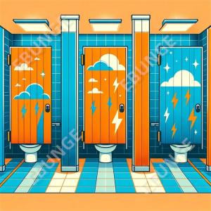 Quality Floor Mounted Anti Graffiti Pressure Laminate Hinged Bathroom Partition wholesale