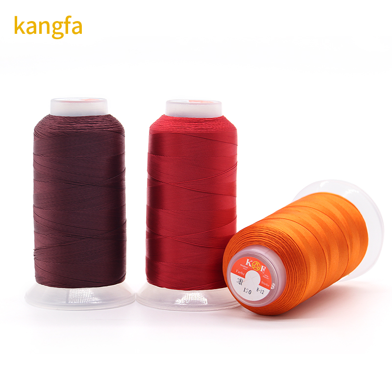 115G Weight Durable Polyester Sewing Thread for Leather Crafting 0.15-0.32mm Diameter