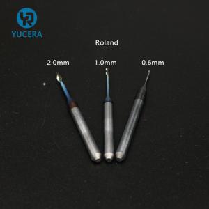 Quality YUCERA 45mm Diamond Coated Dental MIlling Burs wholesale