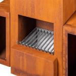 Freestanding Wood Burning Corten Steel Firepit