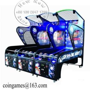 Quality Street Coin Operated Basketball Arcade Game Machine wholesale
